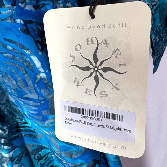 NWT Johari West Short Sleeve Button Down Shirt - Picture 4 of 7